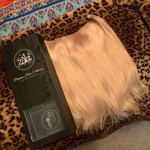 ZALA halo hair extension beachy blonde